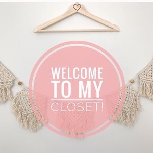 WELCOME TO MY CLOSET!
